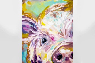 Paint Nite: This Little Pig Went To A Paint Nite